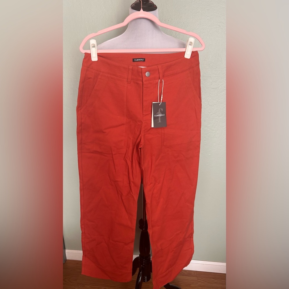 Flamingals Wide Leg Pants NWT WITH POCKETS!!!
